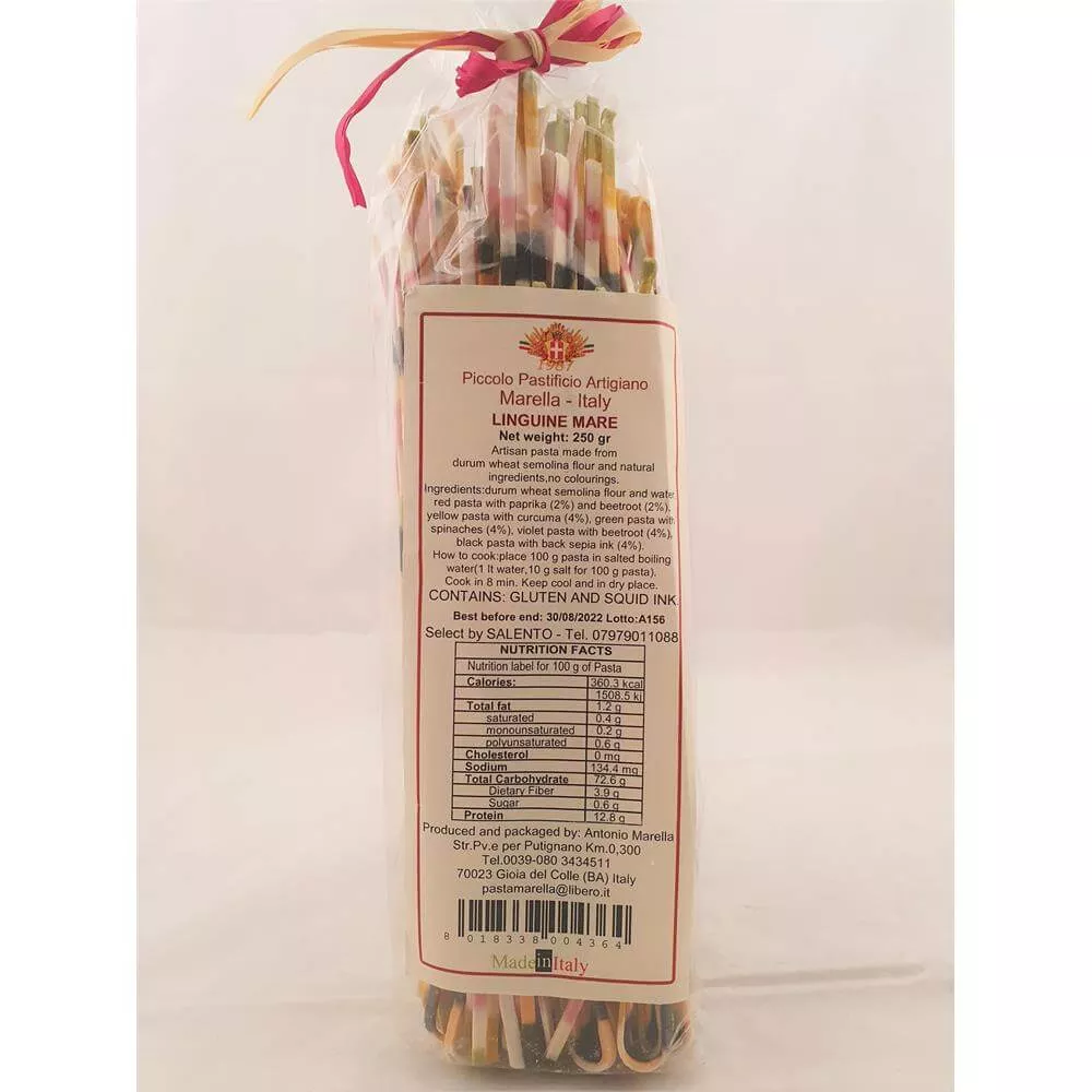 Marella Linguine Sea Multi Coloured 250G.